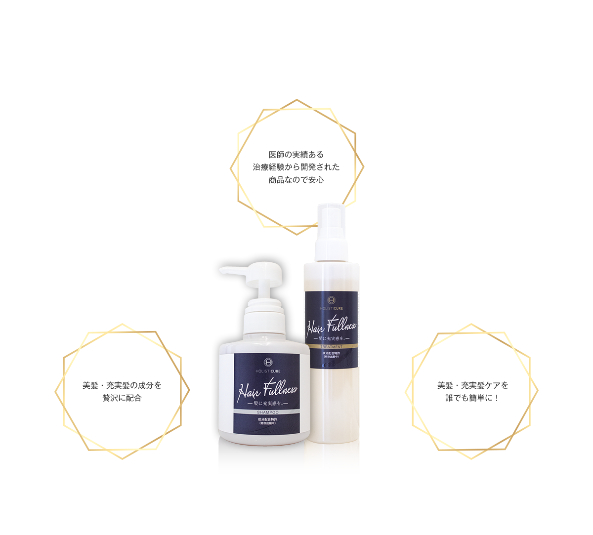 Hair Fullness®　シャンプー&アウトバストリートメント