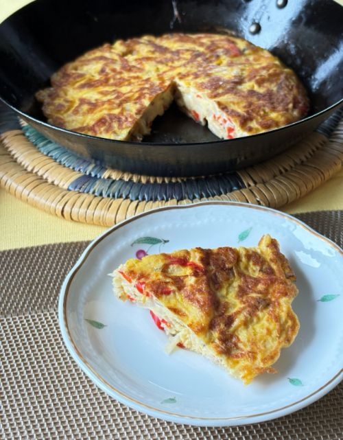 きのこのフリッタータ