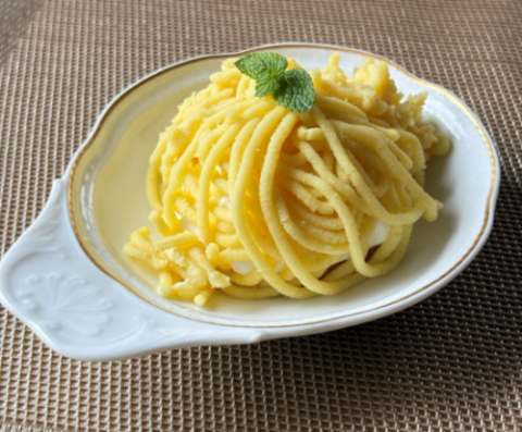 モンブラン風デザート